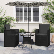 Jastučići za sjedenje i leđa 2 pcs Antracit 47 x 45 x 2 cm