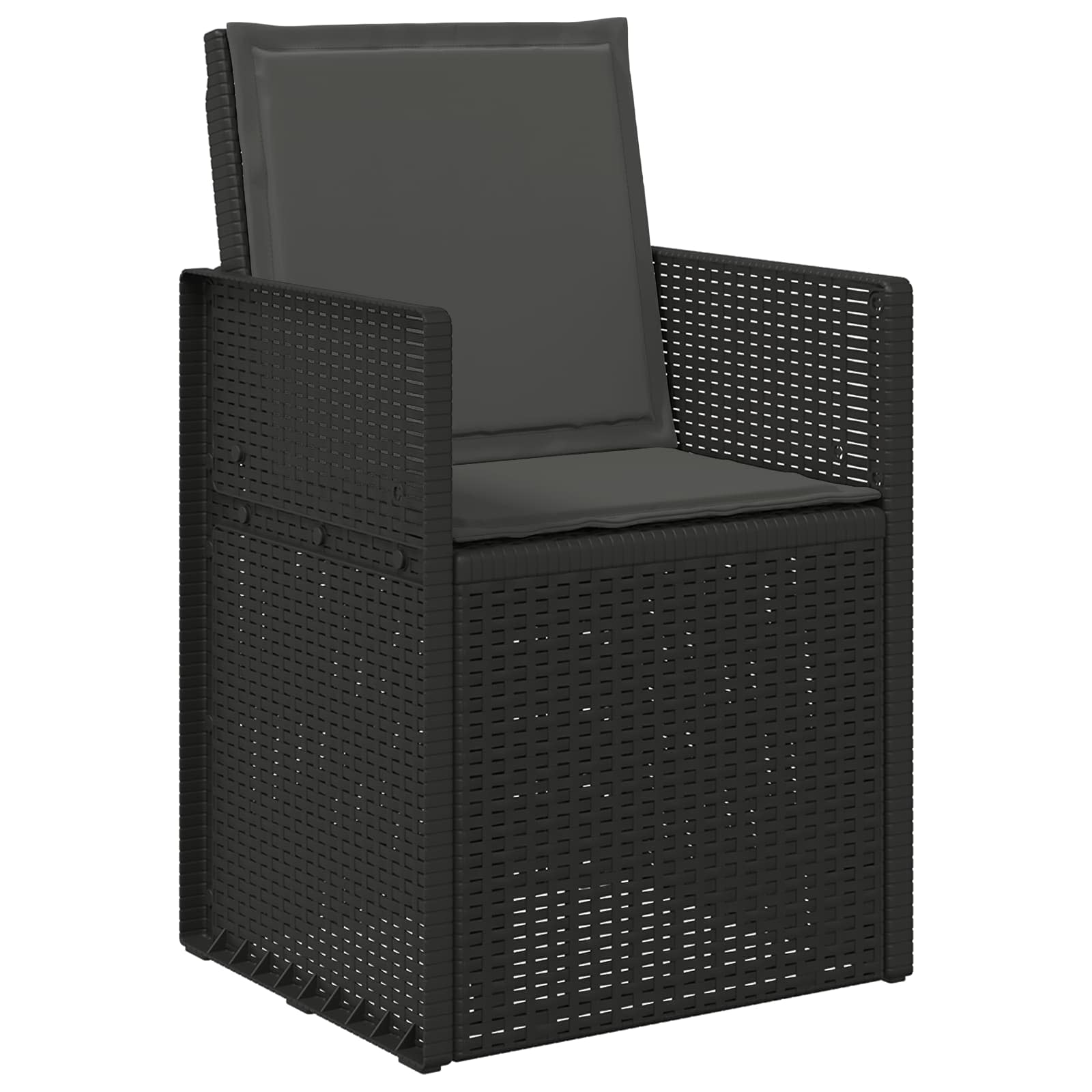 Jastučići za sjedenje i leđa 2 pcs Antracit 47 x 45 x 2 cm