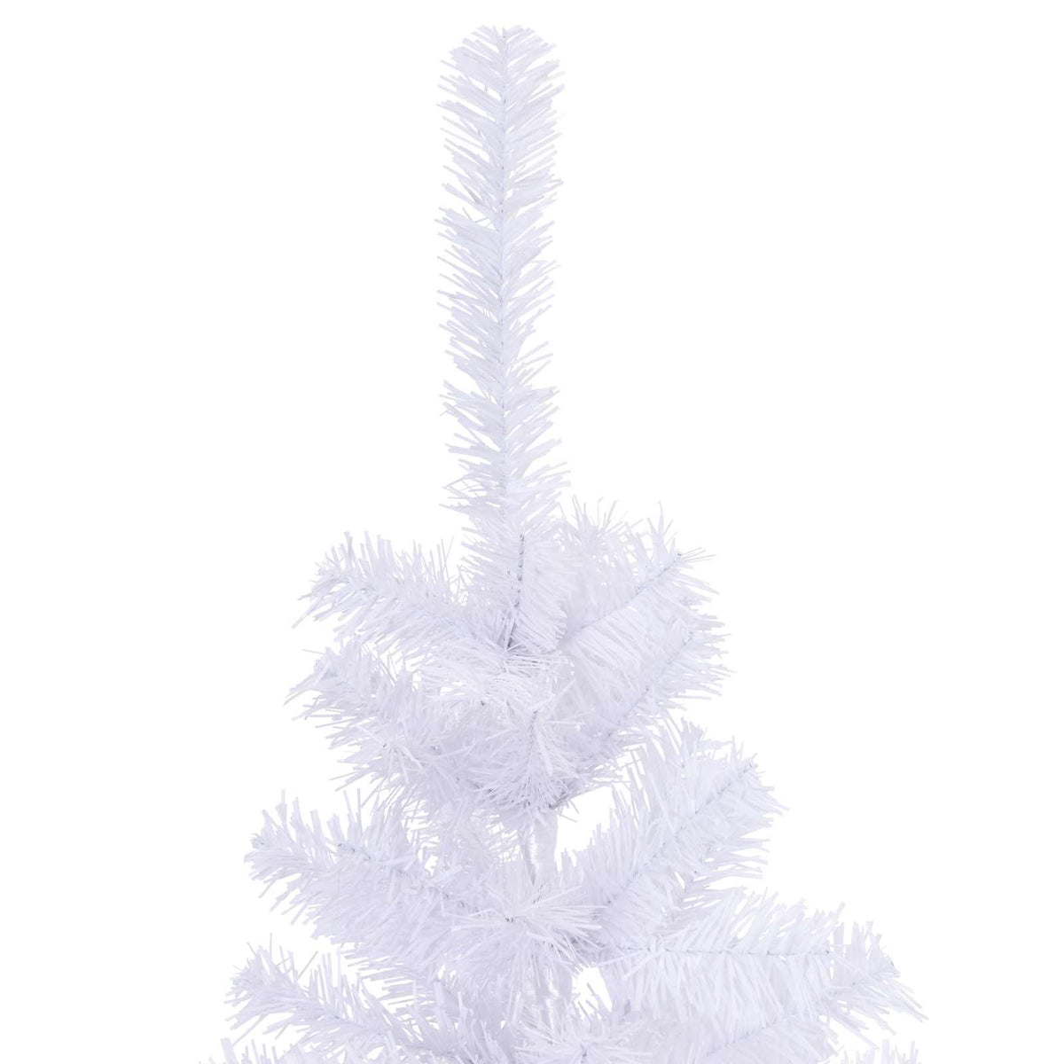 Umjetno božićno drvce s stalakom Bijelo 150 cm PVC i čelik
