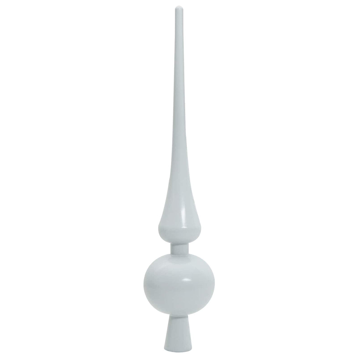 Umjetno božićno drvce s stalakom Bijelo 210 cm PVC i čelik