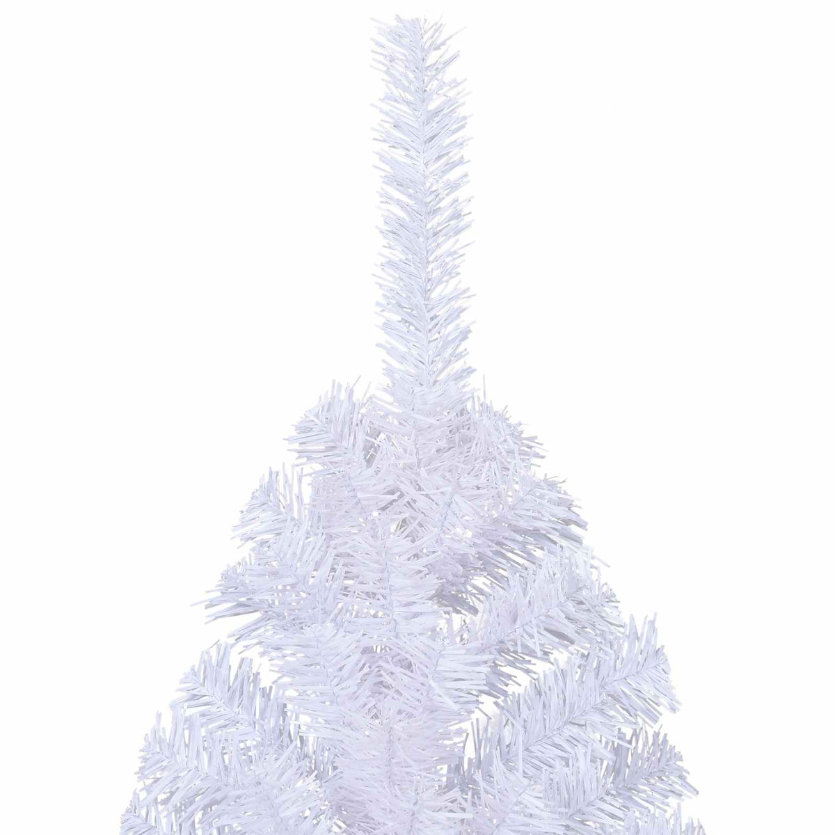 Umjetno božićno drvce Bijela 240 cm PVC i čelik