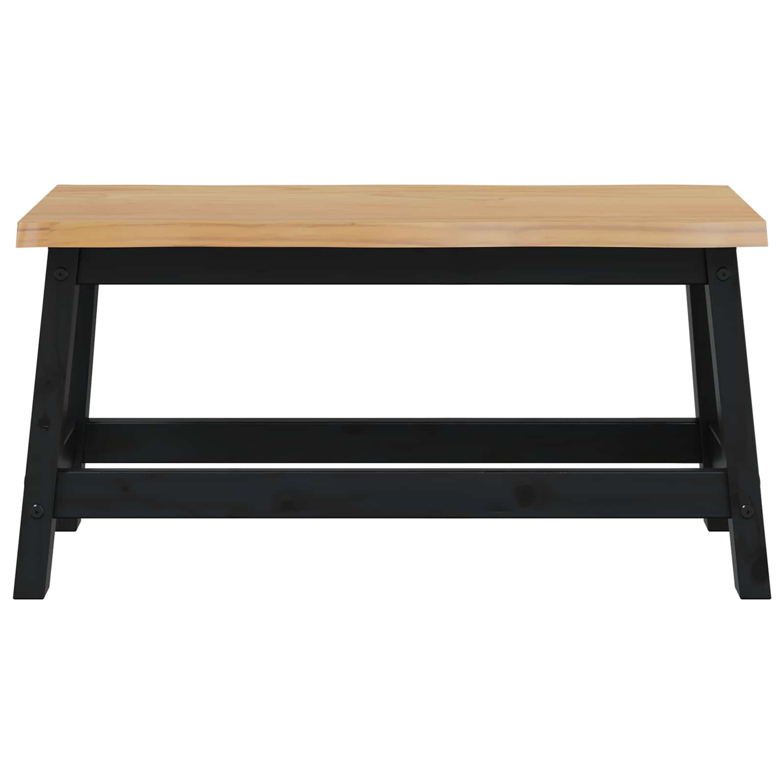Klupa za blagovanje EKAI Crna 91,5 x 29 x 45,5 cm