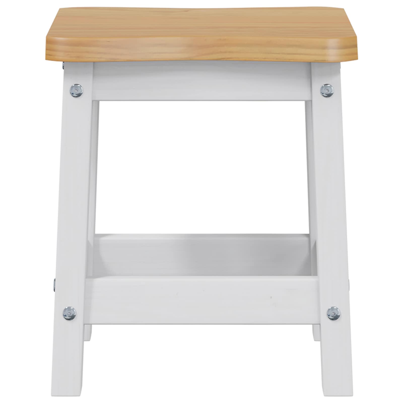 Barska stolica EKAI 2 pcs Bijela 40 x 29 x 45,5 cm