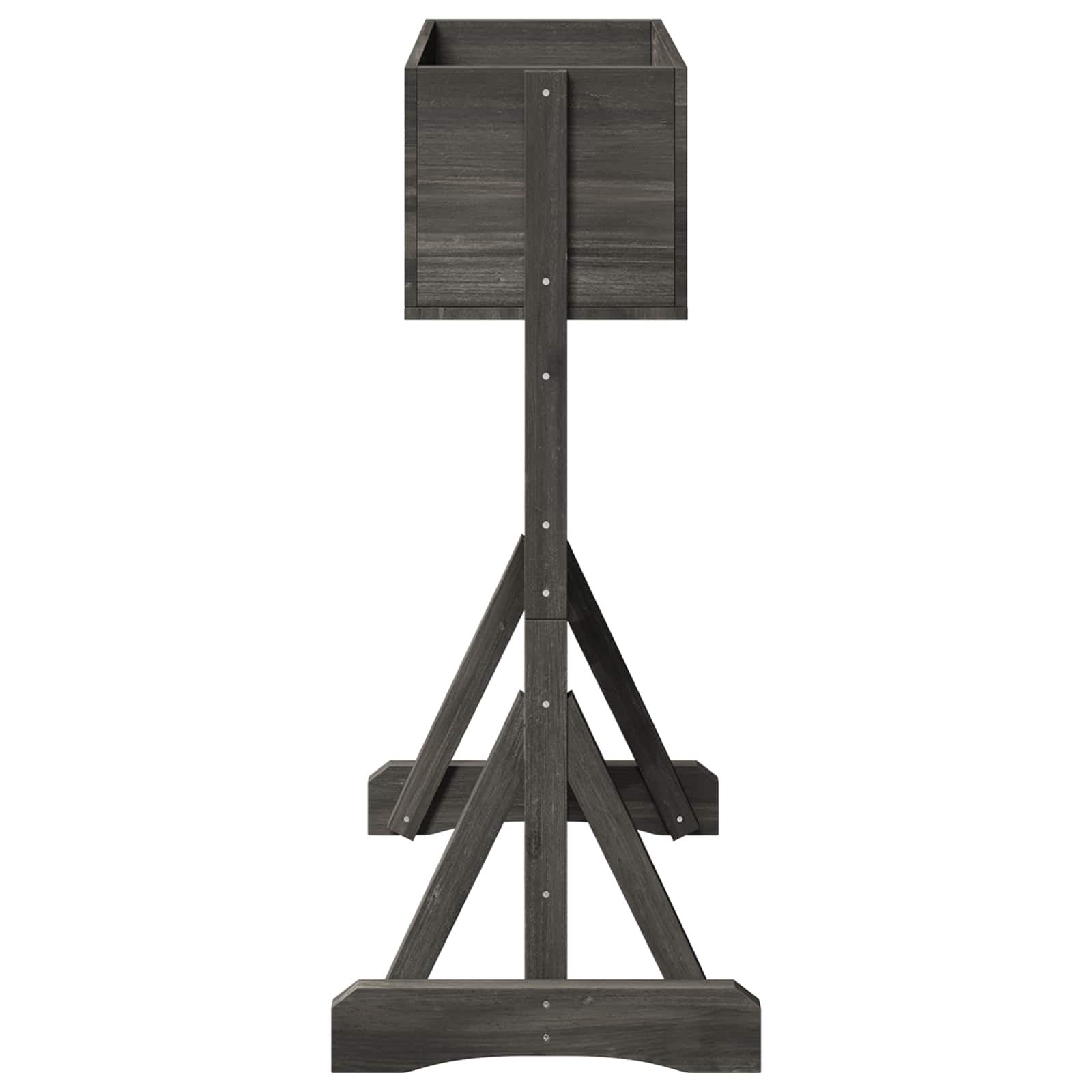Vertikalni vrtni rešetka Siva 48 x 30 x 70,5 cm