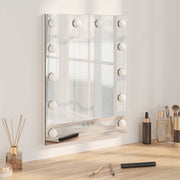 LED Ogledalo za Toaletni Stolić Bijeli 44 x 10 x 53 cm
