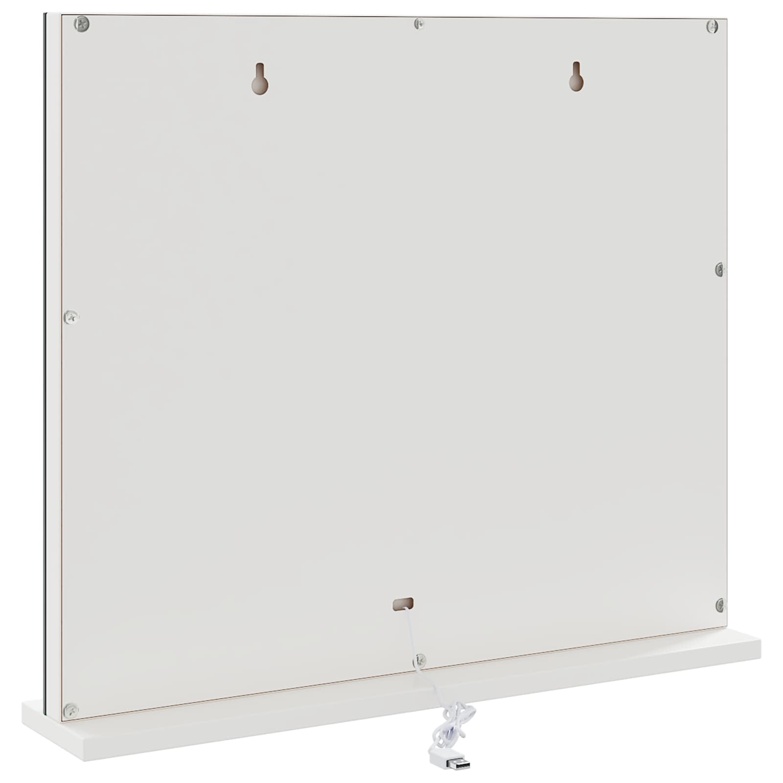LED Ogledalo za Toaletni Stolić Bijeli 50 x 10 x 44 cm