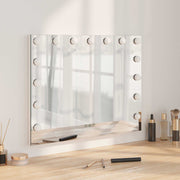 LED Ogledalo za Toaletni Stolić Bijeli 58 x 10 x 47 cm