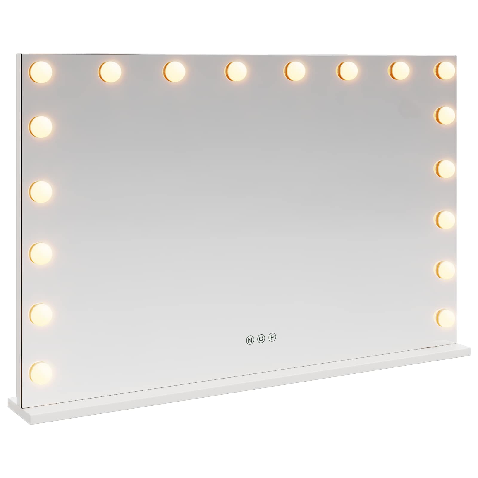 LED Ogledalo za Toaletni Stolić Bijeli 80 x 10 x 52,5 cm