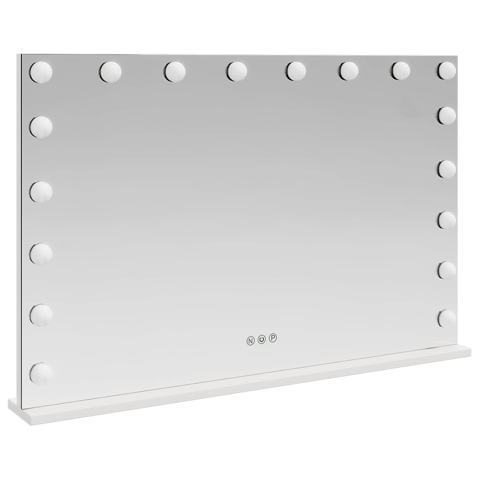 LED Ogledalo za Toaletni Stolić Bijeli 80 x 10 x 52,5 cm