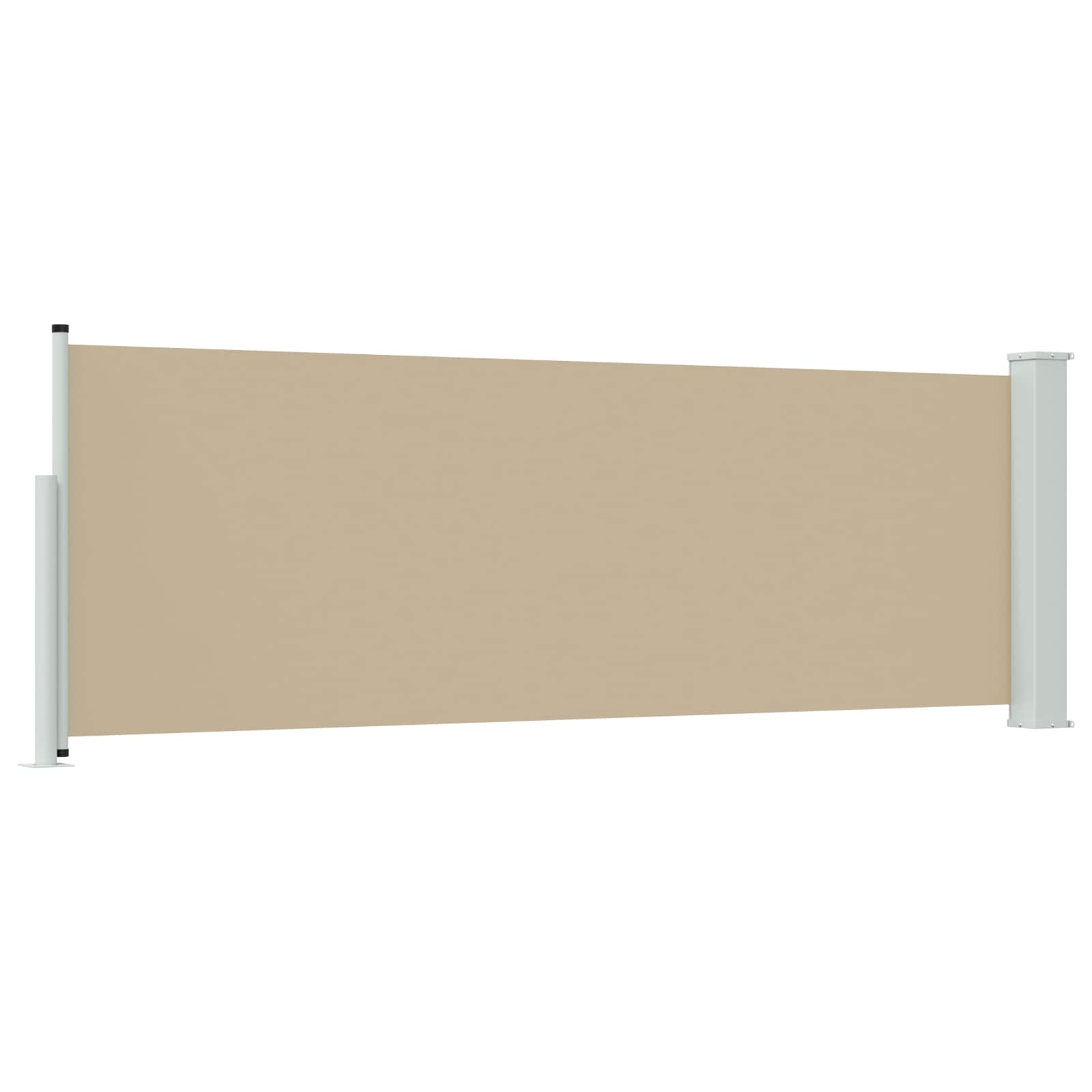 Retraktabilna bočna tende Bež 300 x 100 cm Poliester