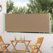 Retraktabilna bočna tende Sivosmeđa 300 x 100 cm Poliester