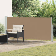 Retraktabilna bočna tende Sivosmeđa 300 x 120 cm Poliester