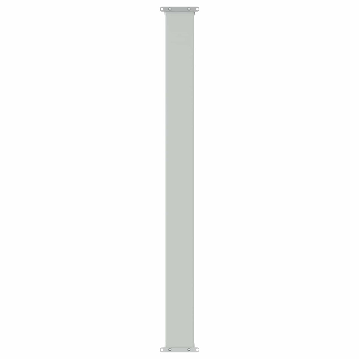 Retraktabilna bočna tende Sivosmeđa 500 x 100 cm Poliester