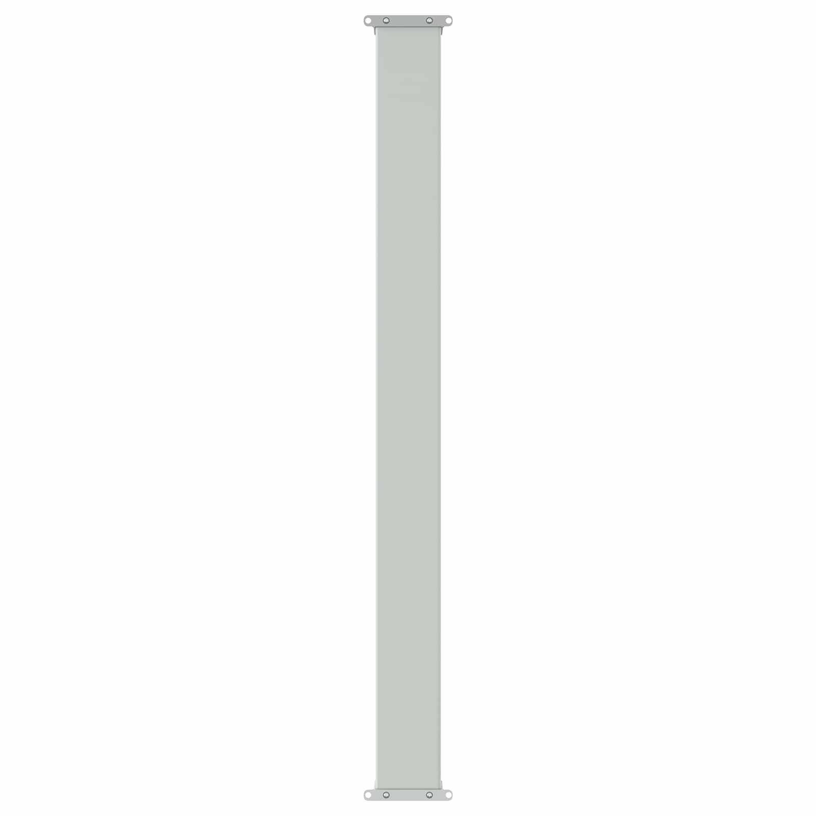 Retraktabilna bočna tende Sivosmeđa 500 x 100 cm Poliester