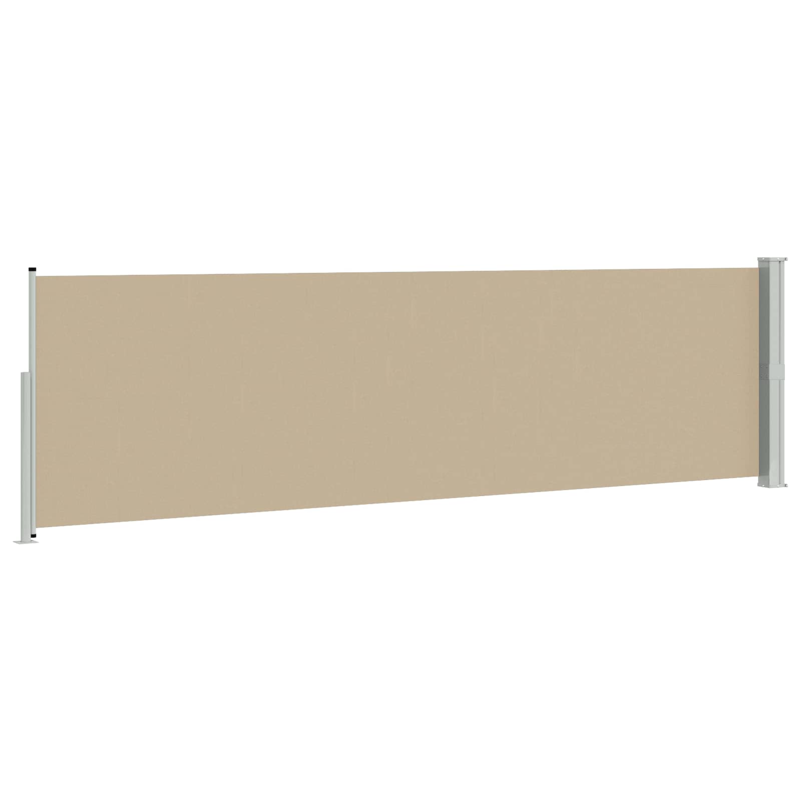 Retraktabilna bočna tende Bež 600 x 117 cm Poliester