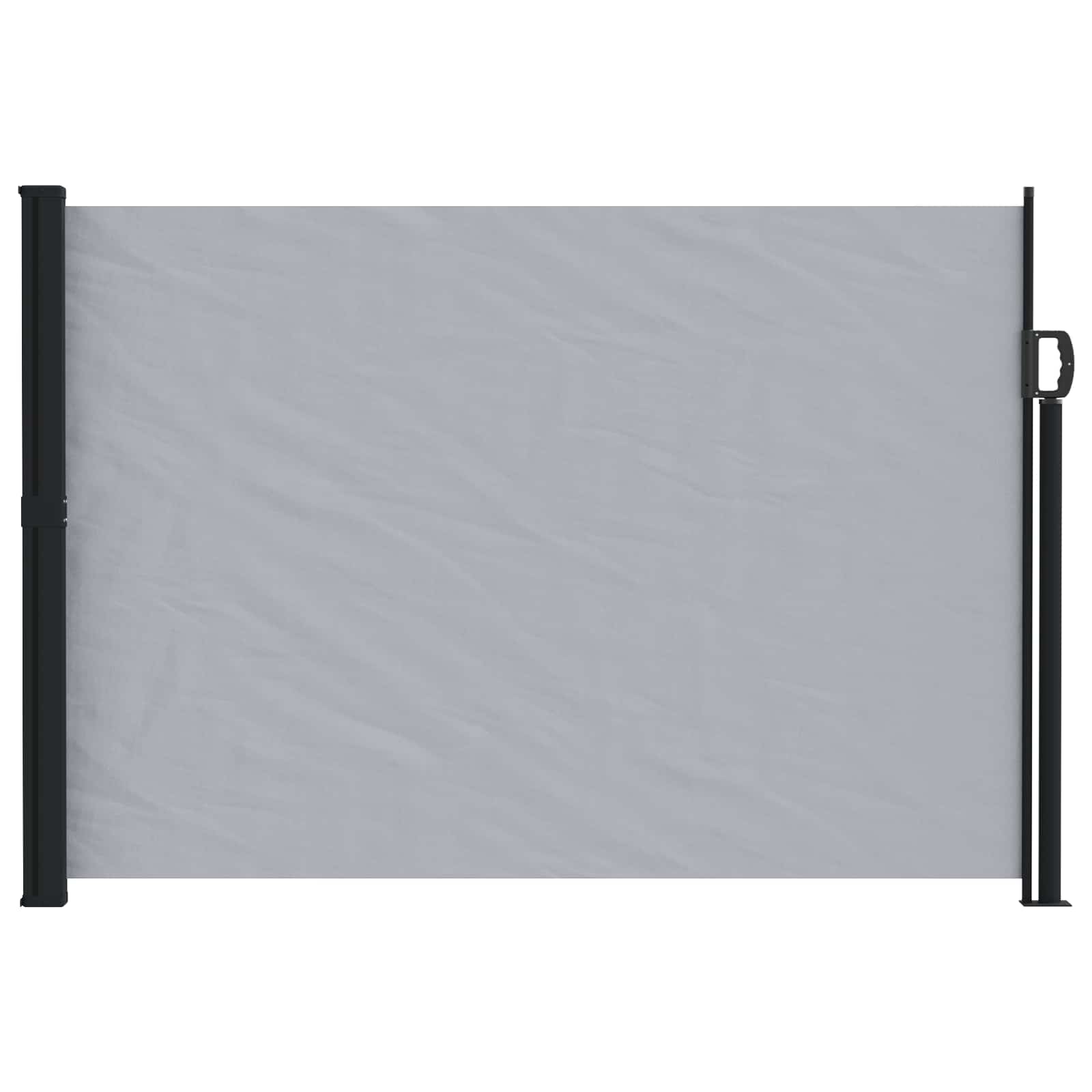 Retraktabilna bočna tende Siva 300 x 160 cm Poliester