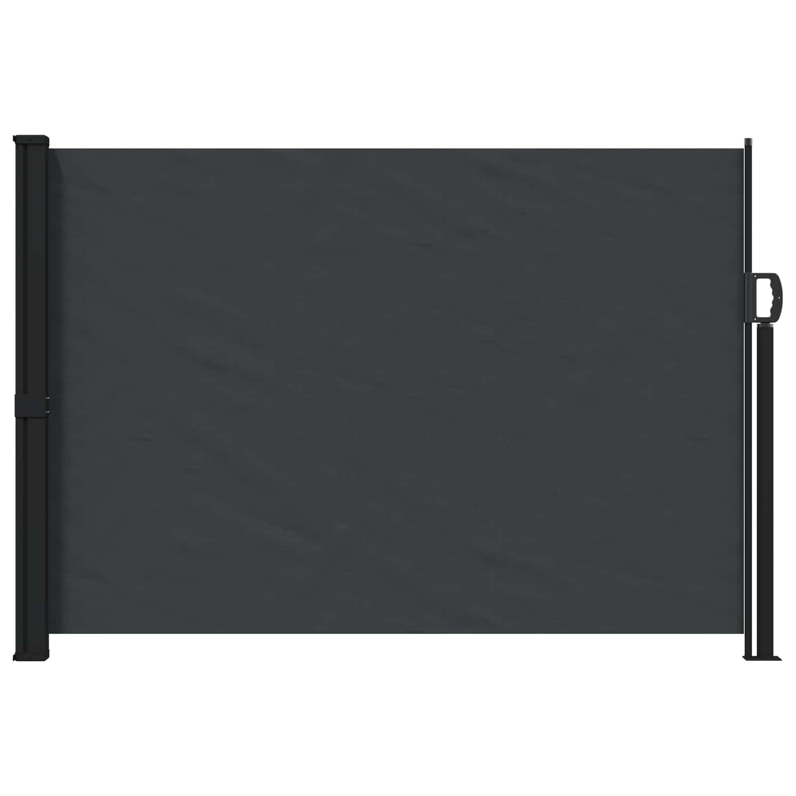 Retraktabilna bočna tende Crna 300 x 170 cm Poliester