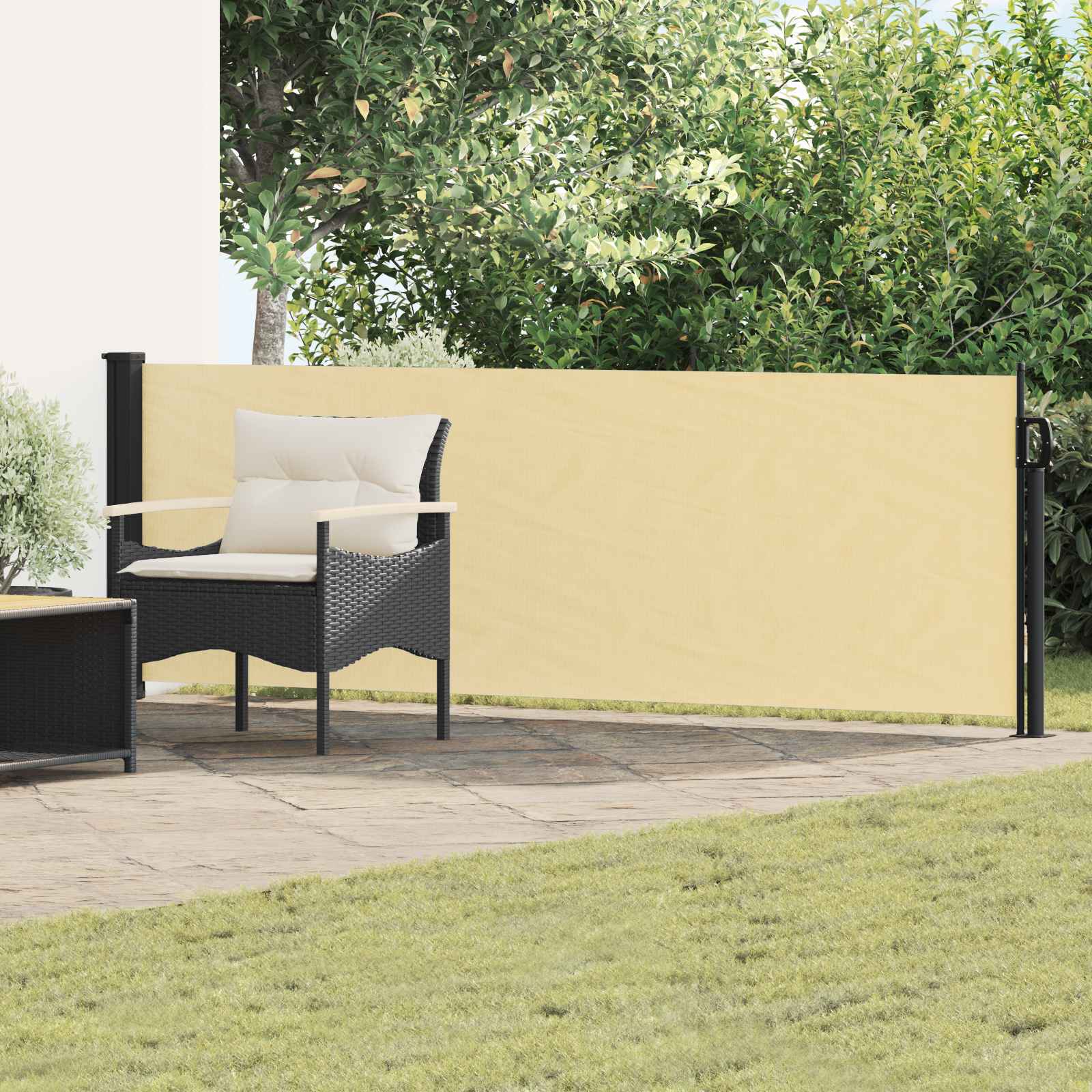 Retraktabilna bočna tende Pijesak 500 x 100 cm Poliester