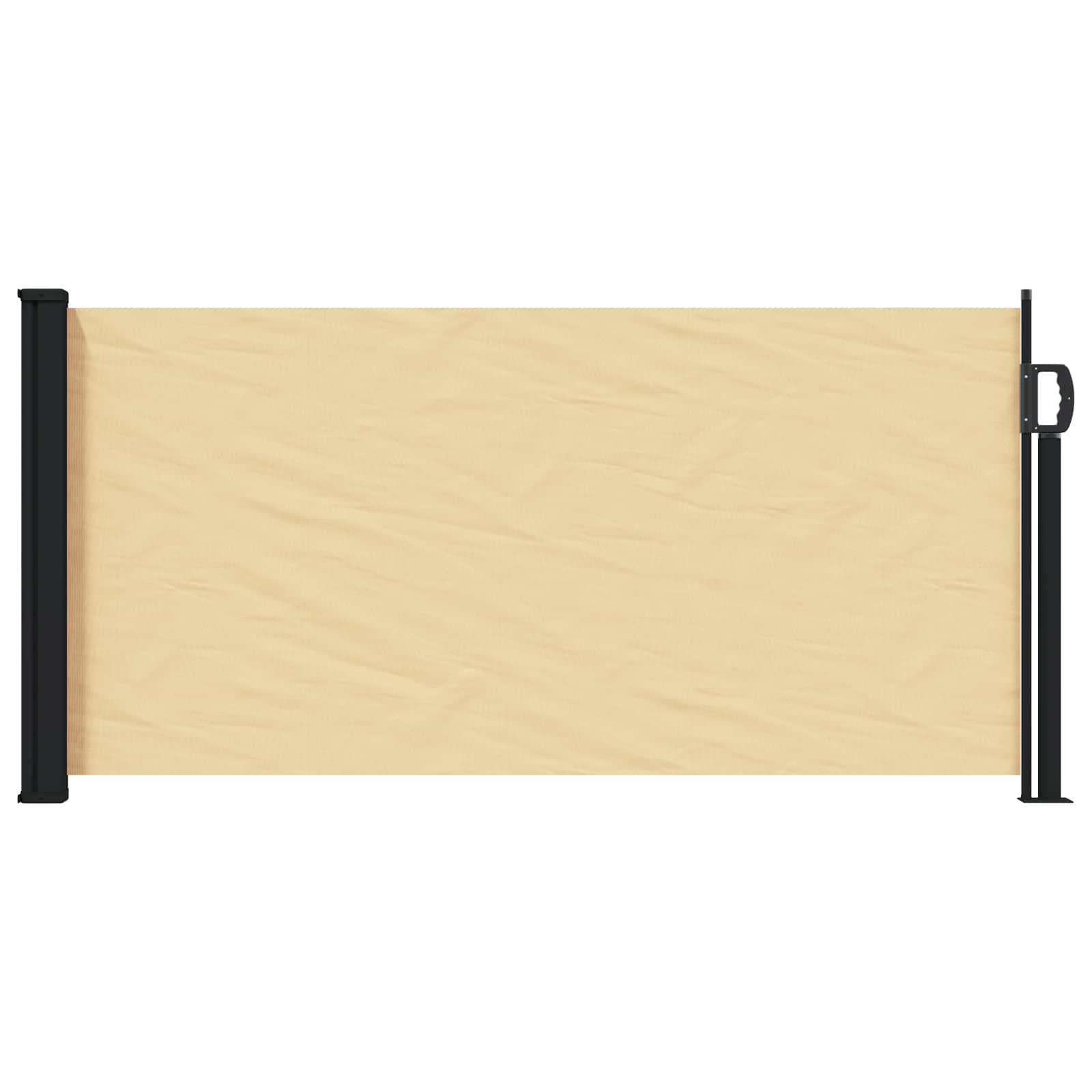 Retraktabilna bočna tende Pijesak 500 x 100 cm Poliester