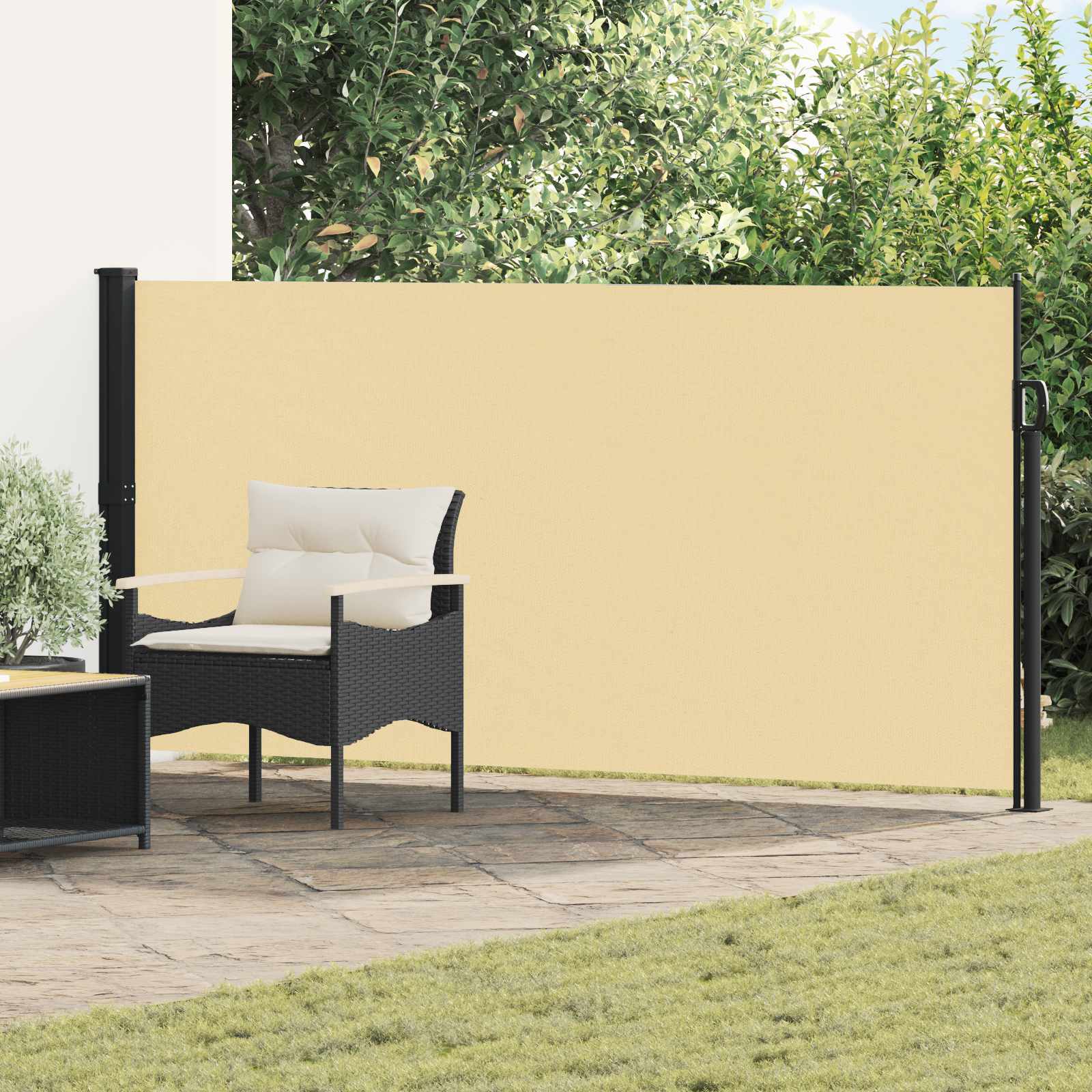 Retraktabilna bočna tende Pijesak 500 x 160 cm Poliester