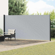 Retraktabilna bočna tende Siva 600 x 200 cm Poliester