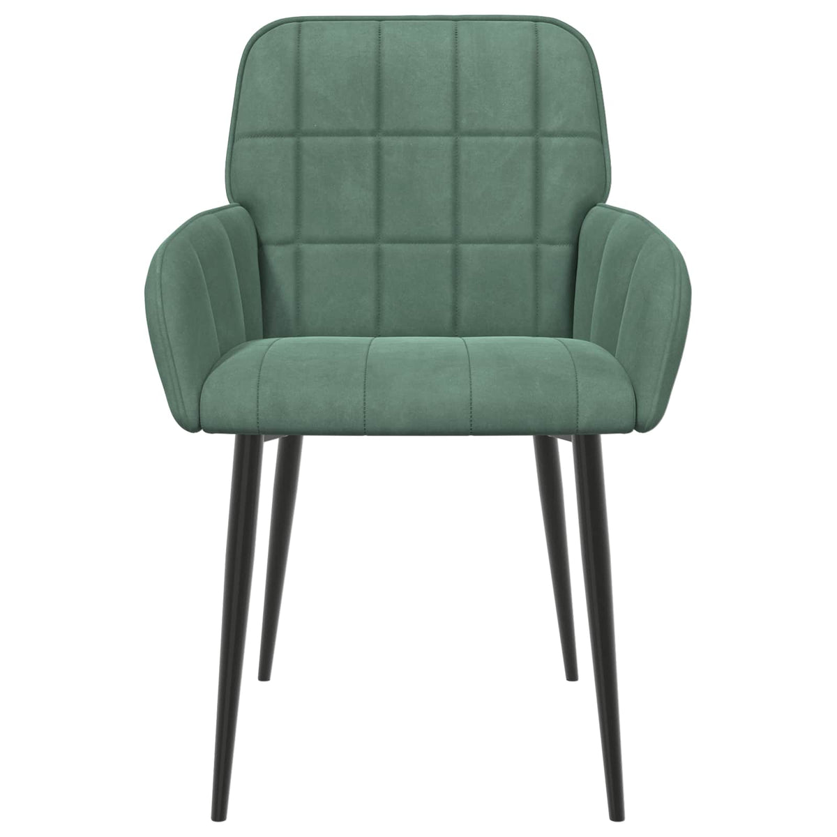 Trpezarijske stolice 6 pcs Baršun Morska zelena 57 x 50 x 85 cm