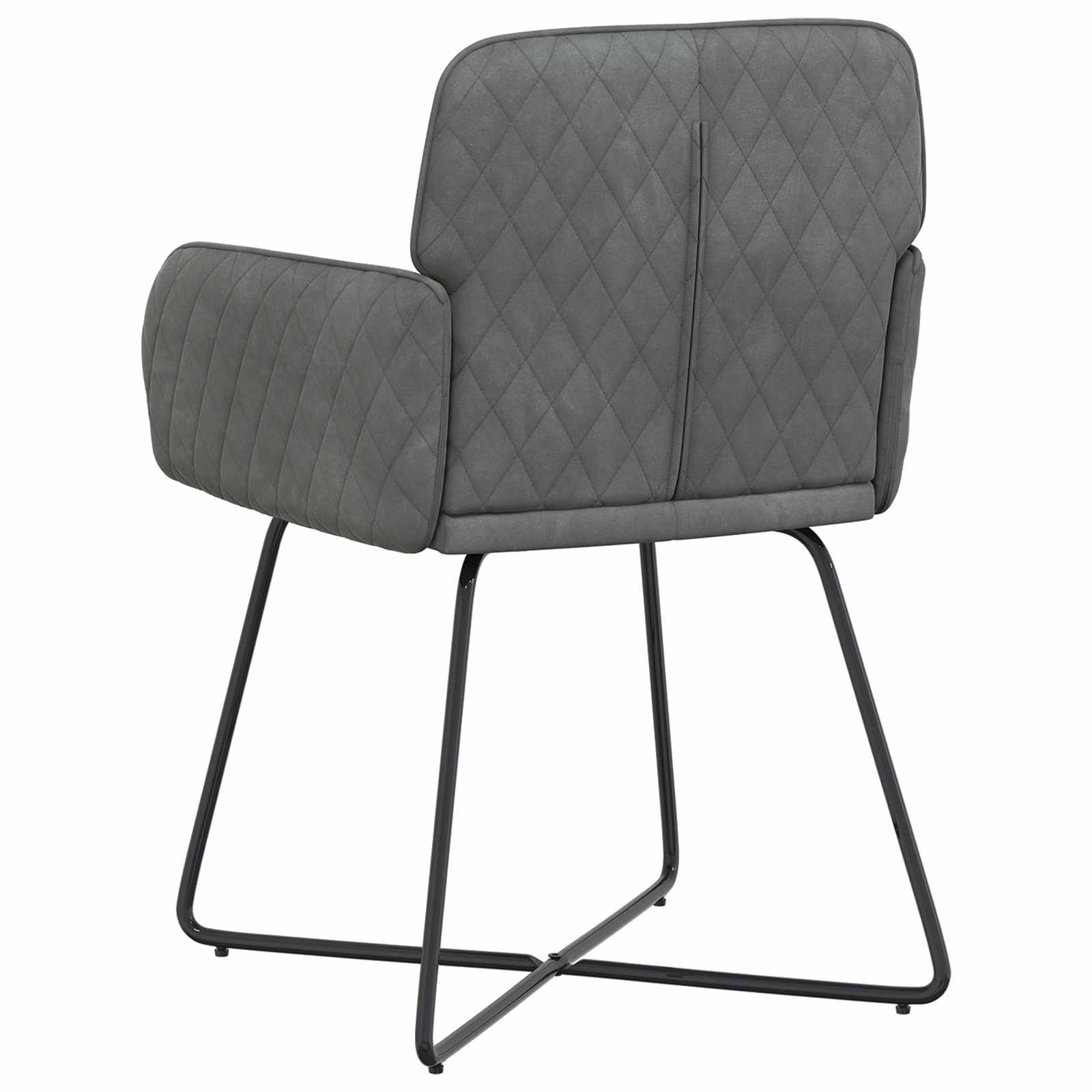 Trpezarijske stolice 4 pcs Baršun Tamnosiva 59 x 56,5 x 86 cm