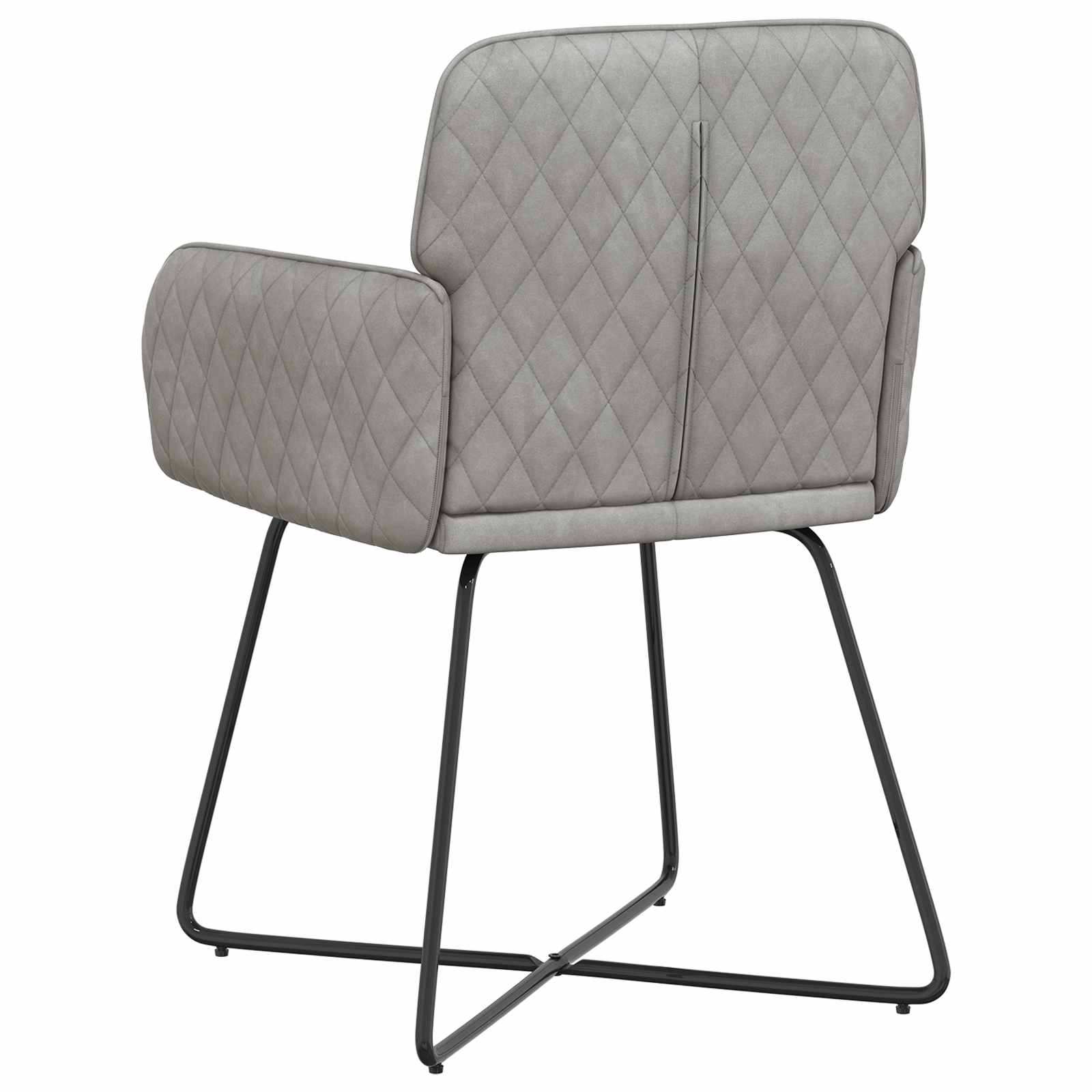 Trpezarijske stolice 6 pcs Baršun Svjetlosiva 59 x 56,5 x 86 cm