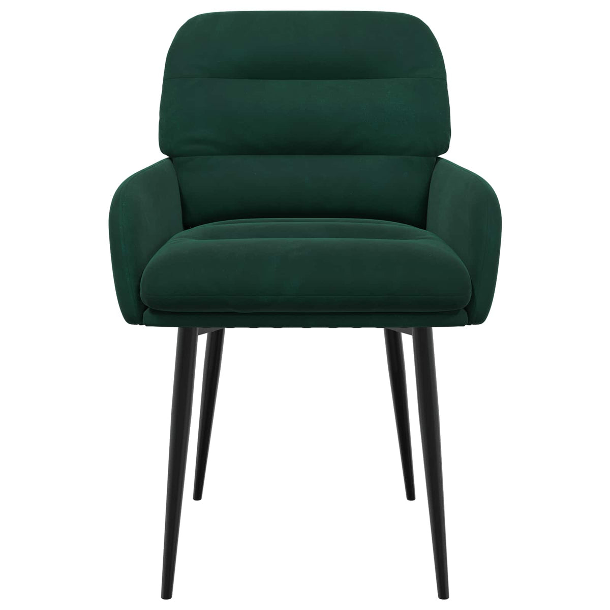 Trpezarijske stolice 4 pcs Baršun Tamnozelena 59 x 59,5 x 90 cm