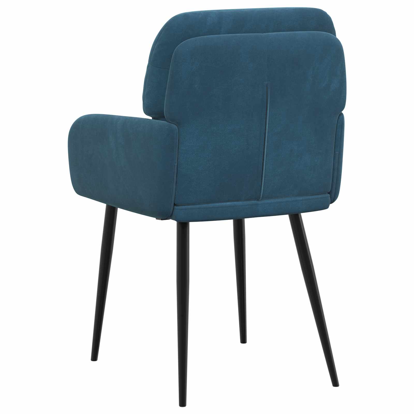 Trpezarijske stolice 6 pcs Baršun Plava 59 x 59,5 x 90 cm