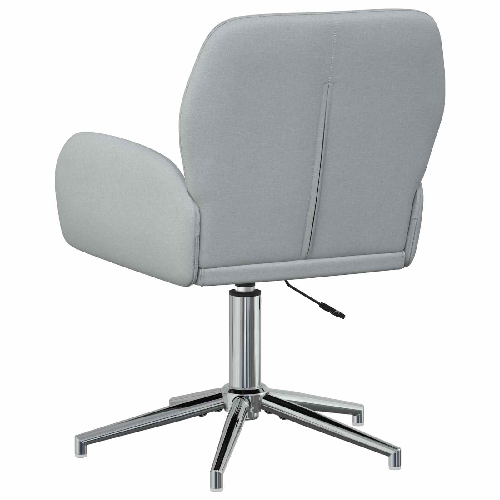 Okretne radne stolice 6 kom. 54 x 58 x 90 cm Svjetlosiva