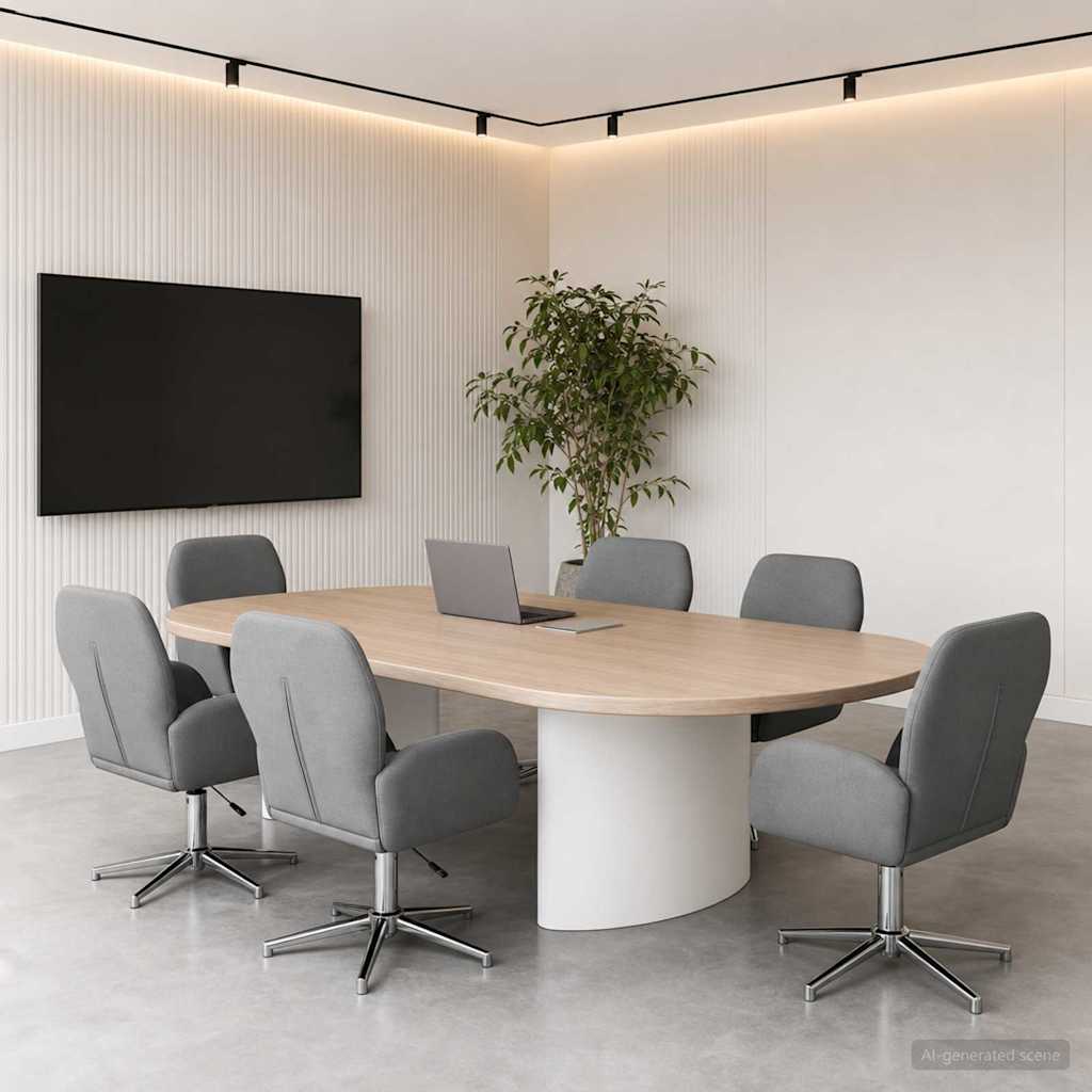 Okretne radne stolice 6 kom. 54 x 58 x 90 cm Tamnosiva Tkanina