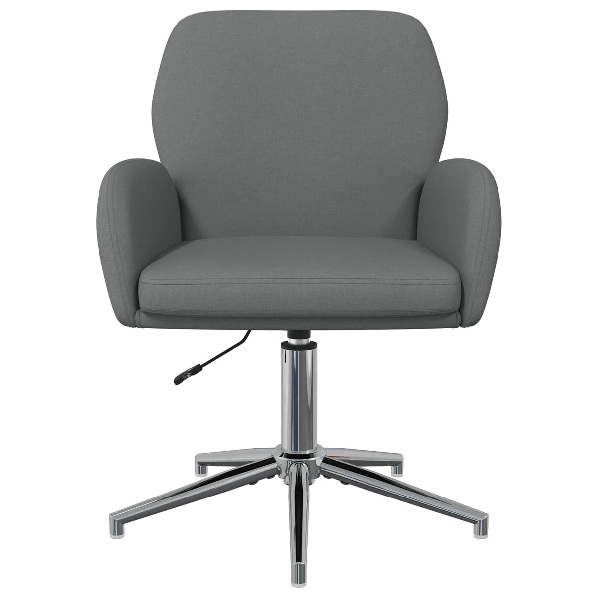 Okretne radne stolice 6 kom. 54 x 58 x 90 cm Tamnosiva Tkanina