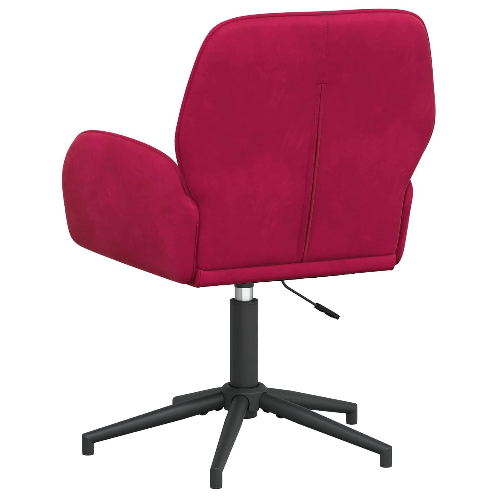 Okretne radne stolice 4 kom. 54 x 55 x 90 cm Vinska crvena