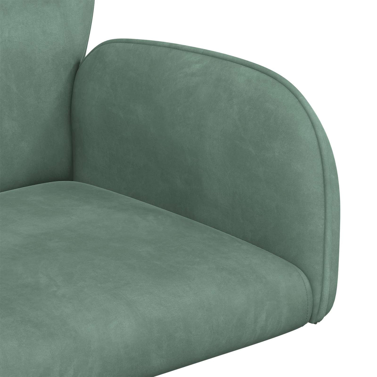 Okretne radne stolice 4 kom. 54 x 55 x 90 cm Morska zelena