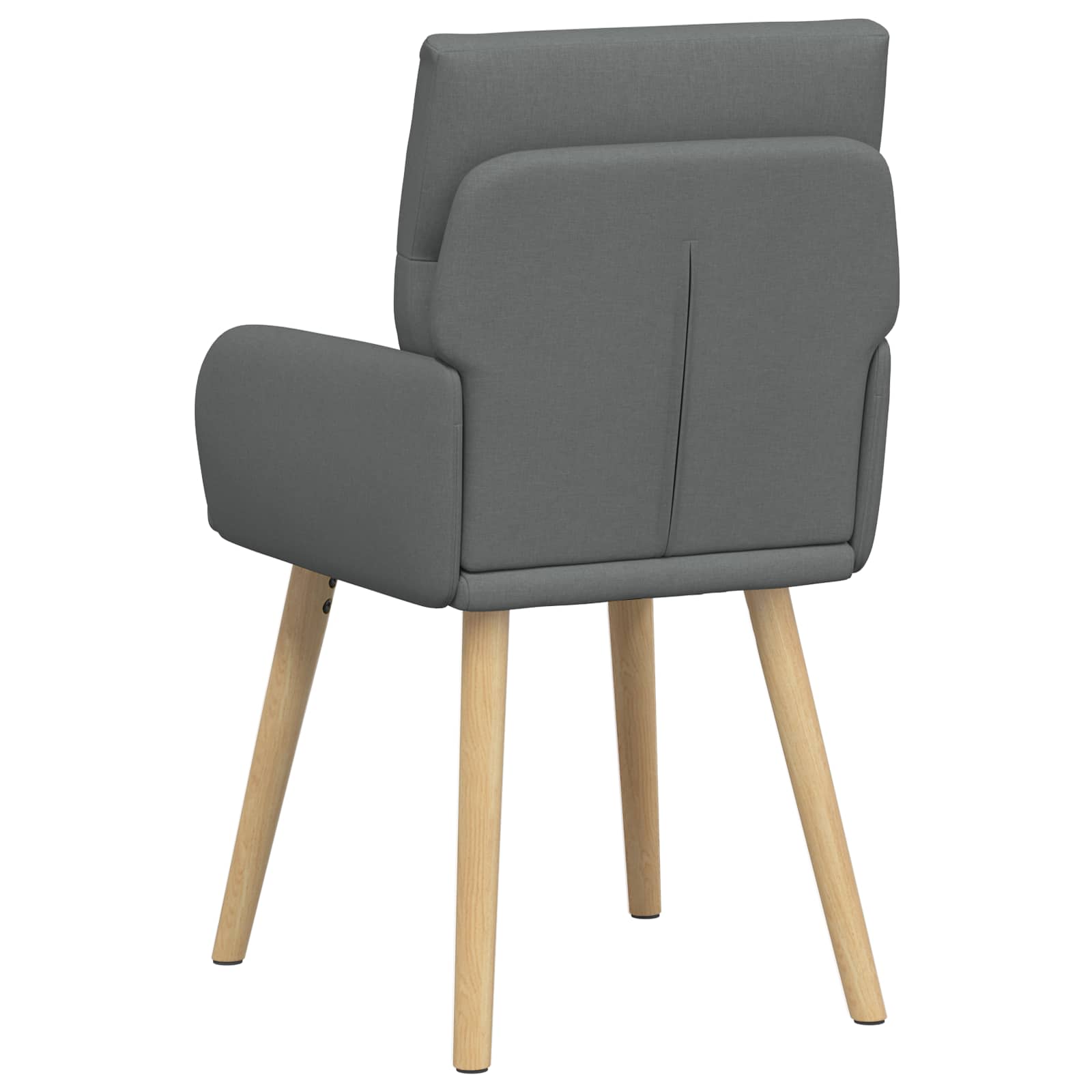 Trpezarijske stolice 4 pcs Tkanina Tamnosiva 60 x 56 x 96 cm