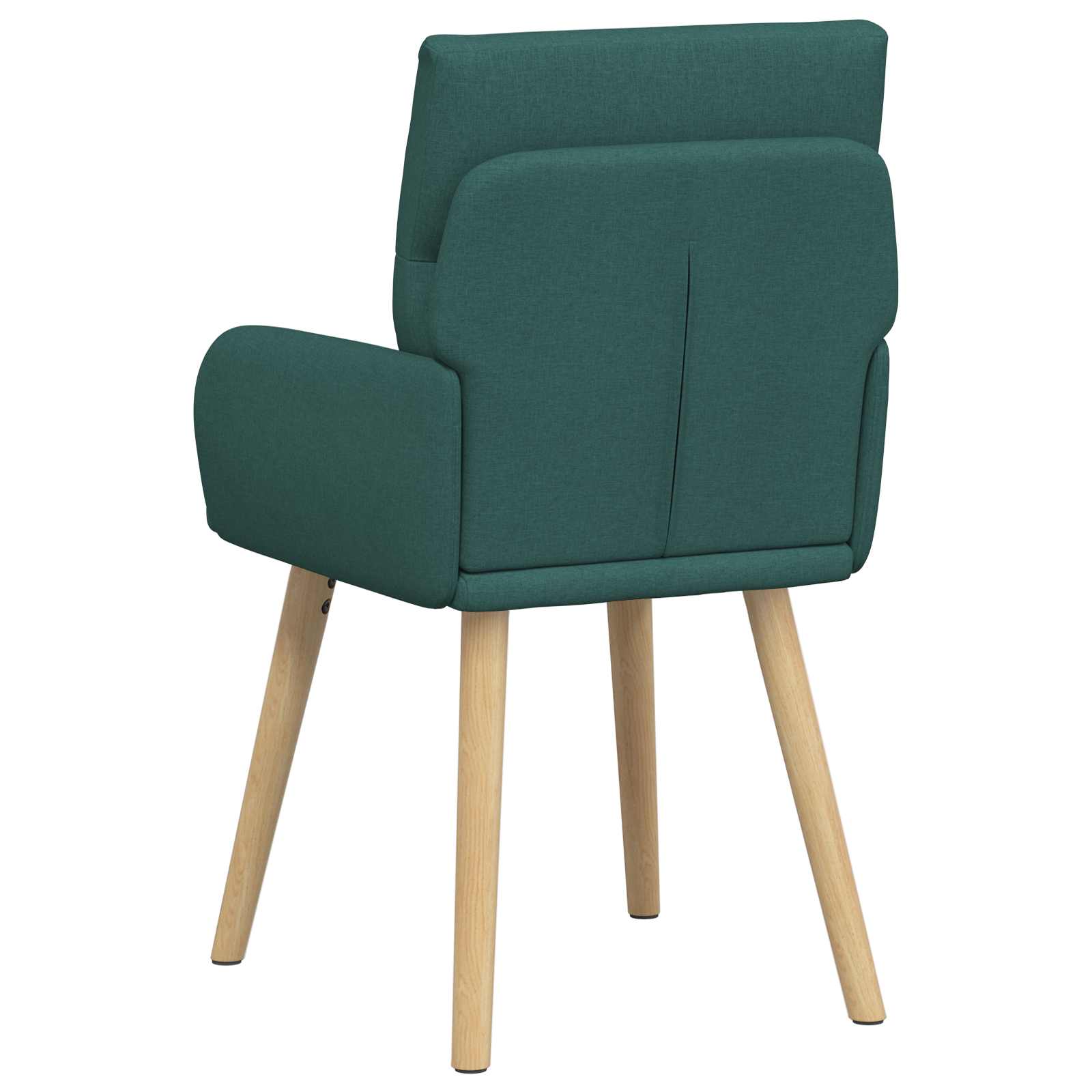 Trpezarijske stolice 4 pcs Tkanina Tamnozelena 60 x 56 x 96 cm