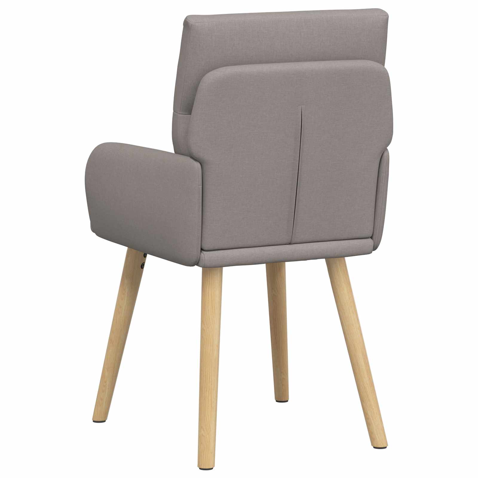 Trpezarijske stolice 4 pcs Tkanina Sivosmeđa 60 x 56 x 96 cm