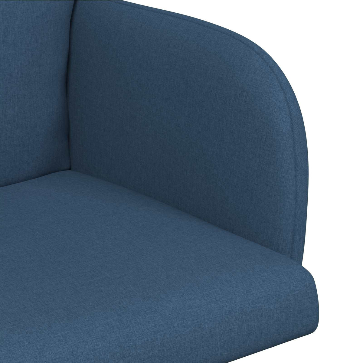 Trpezarijske stolice 4 pcs Tkanina Plava 60 x 56 x 96 cm