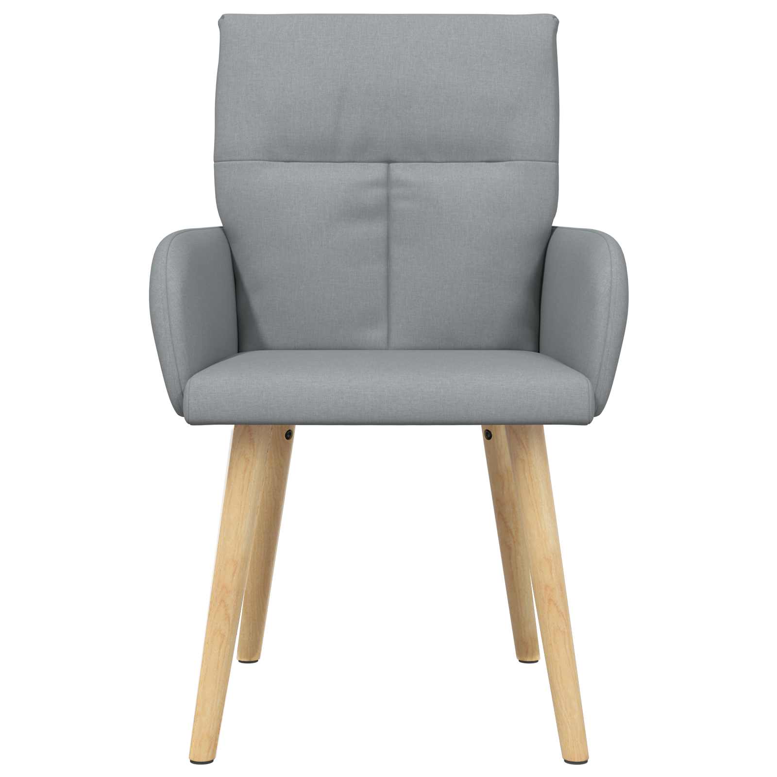 Trpezarijske stolice 6 pcs Tkanina Svjetlosiva 60 x 56 x 96 cm