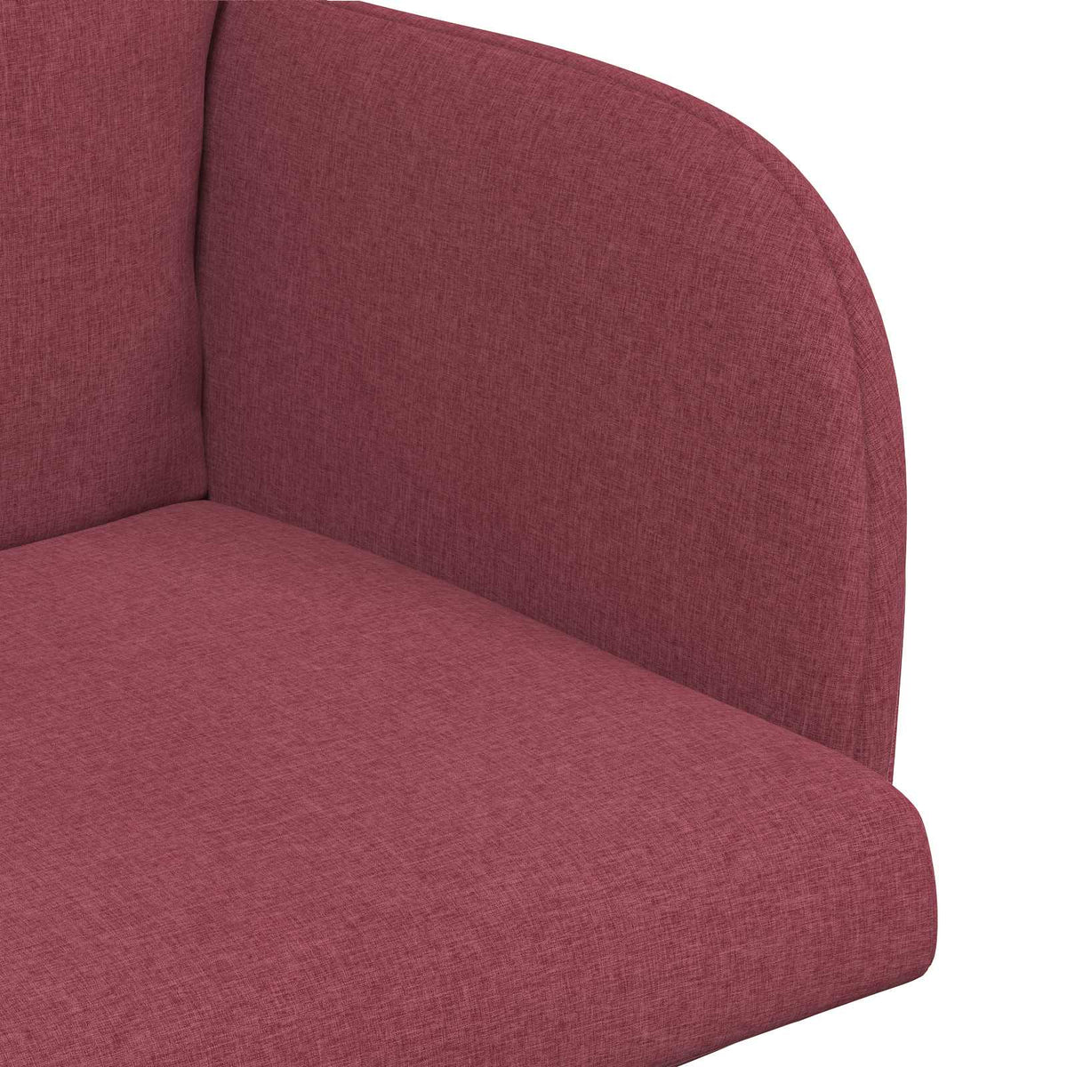 Trpezarijske stolice 6 pcs Tkanina Vinska crvena