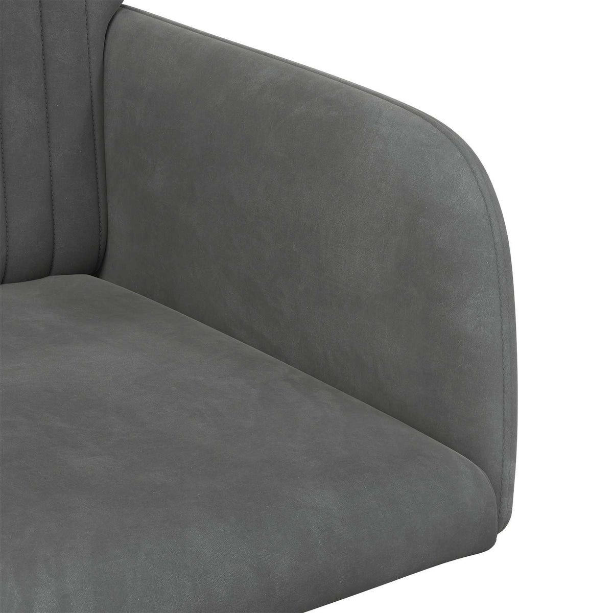 Trpezarijske stolice 6 pcs Baršun Tamnosiva 55 x 50 x 84 cm
