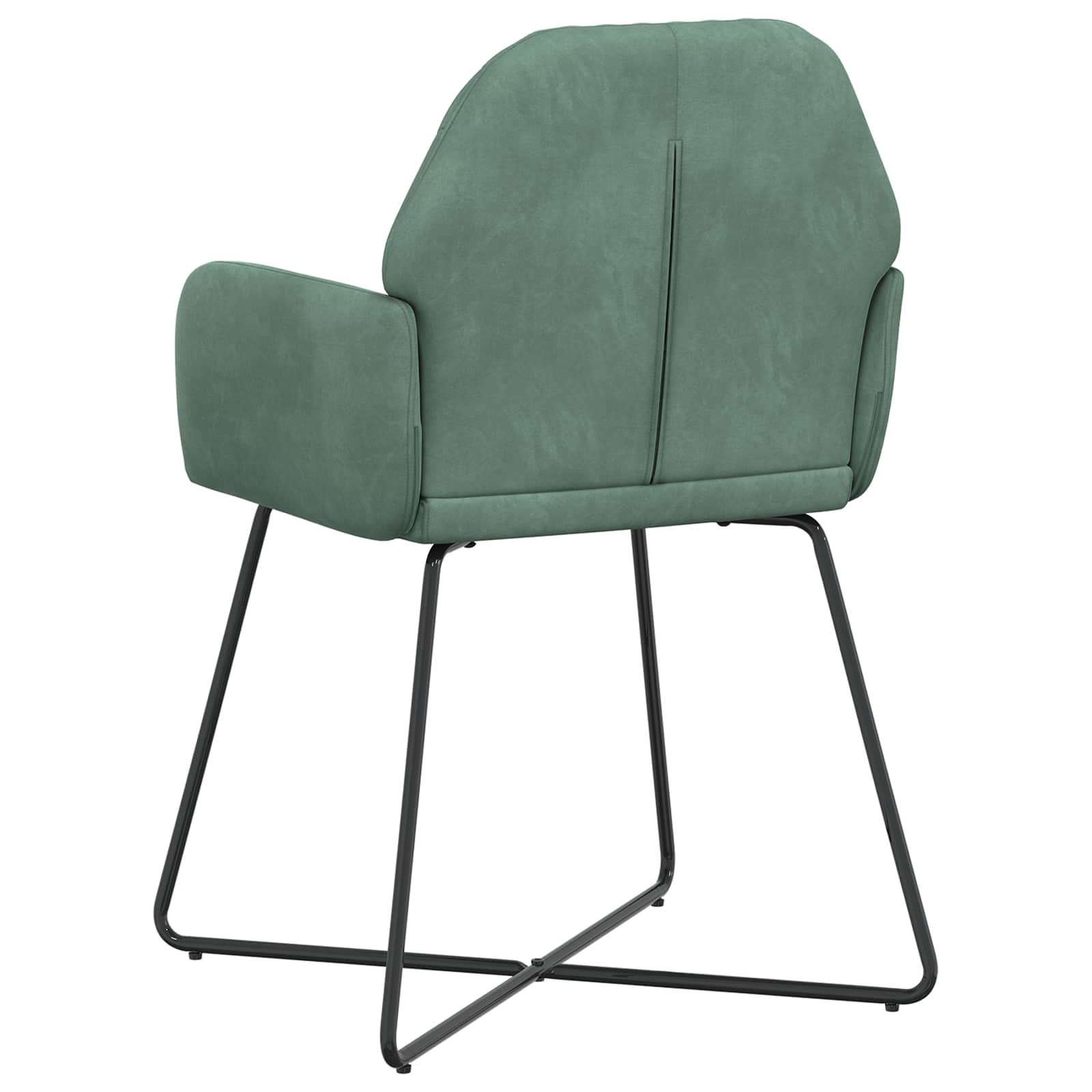 Trpezarijske stolice 6 pcs Baršun Morska zelena 55 x 50 x 84 cm