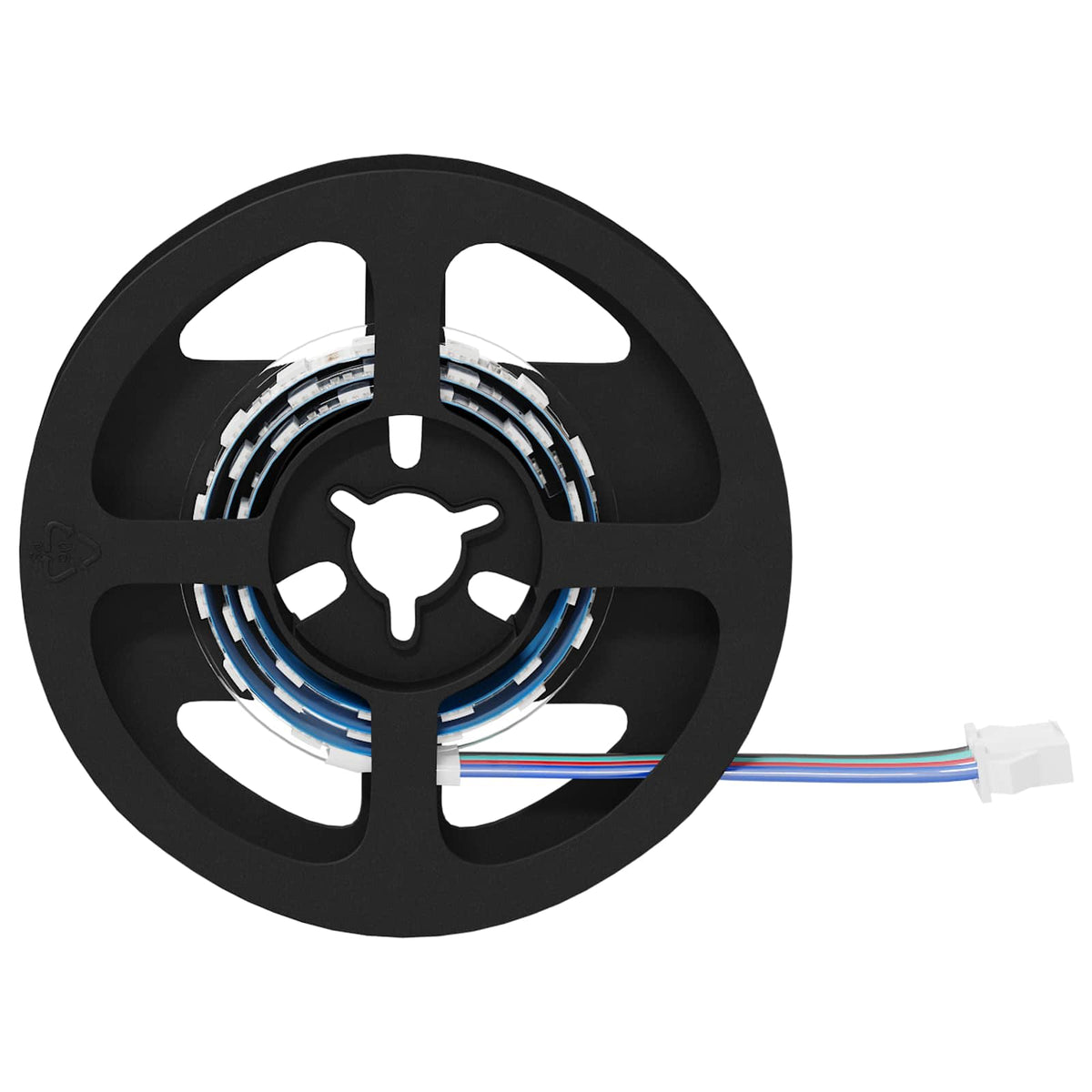 LED traka 12 pcs Crna i prozirna 350 mm Bakar i plastika
