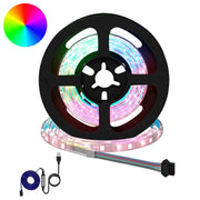 LED traka 12 pcs Crna i prozirna 750 mm Bakar i plastika