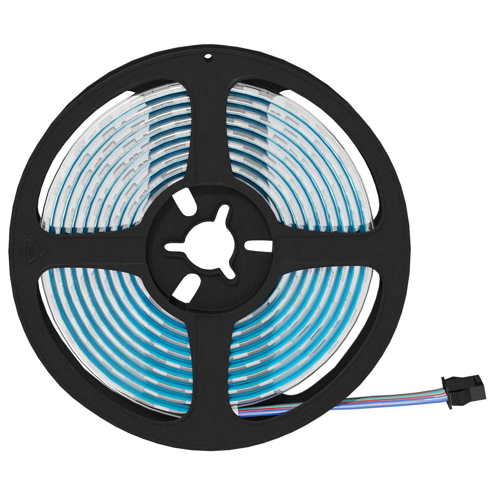 LED traka 2 pcs Crna i prozirna 210 x 0,8 x 0,3 cm