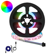 LED traka 12 pcs Crna i prozirna 250 mm Bakar i plastika