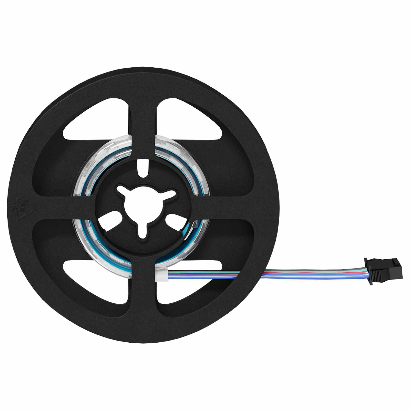 LED traka 12 pcs Crna i prozirna 250 mm Bakar i plastika