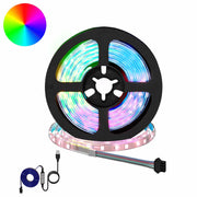 LED traka 2 pcs Crna i prozirna 950 mm Bakar i plastika