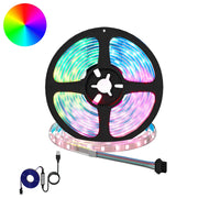 LED traka 2 pcs Crna i prozirna 2500 mm Bakar i plastika
